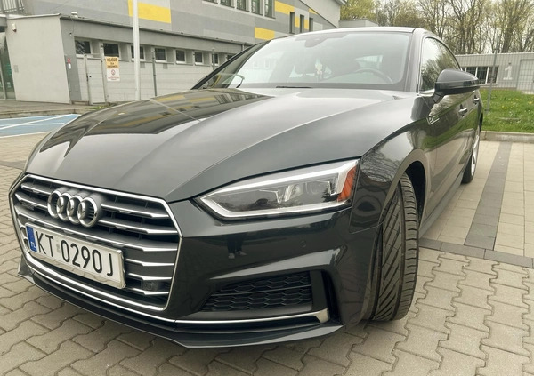 Audi A5 cena 119499 przebieg: 112500, rok produkcji 2018 z Tarnów małe 667